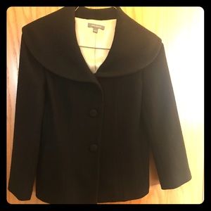 Ann Taylor black wool blazer